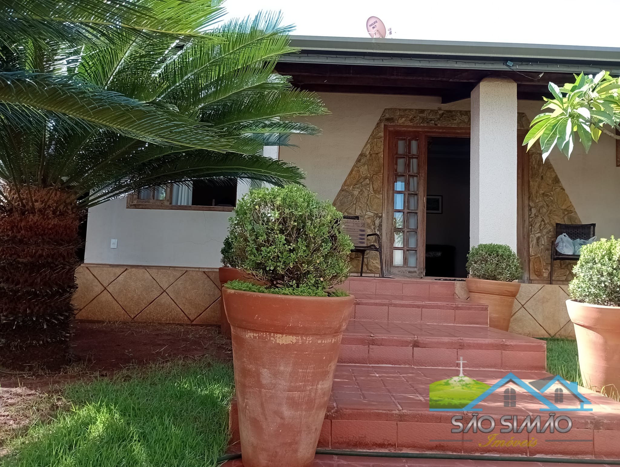 Casa a venda em São Simão SP com vista Linda