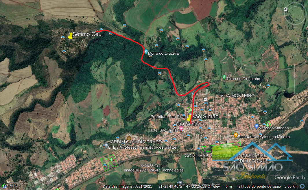 Chácara a Venda em São Simão SP - Condomínio Sétimo Céu a mais de 1000 metros de altitude.