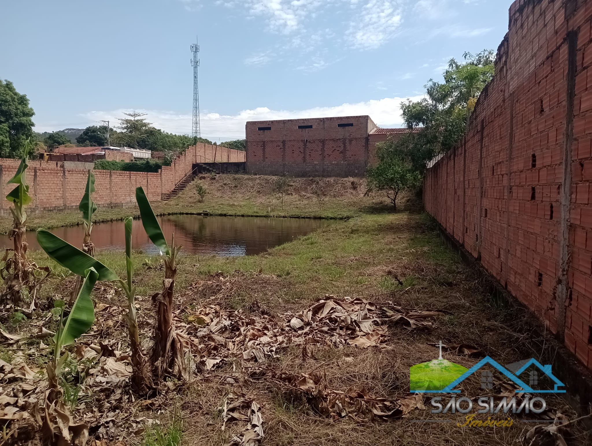 🚨Terreno a venda em São Simão SP com lagoa